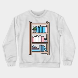 Trans Pride Bookcase Crewneck Sweatshirt